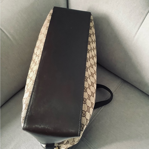 Authentic GUCCI GG logo canvas tote 🔥🔥 - Picture 4 of 15